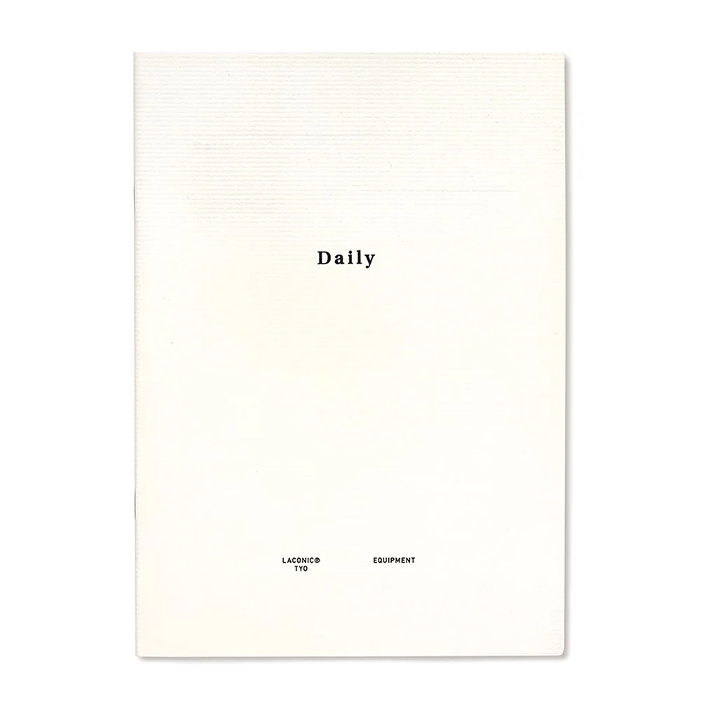 LACONIC STYLE NOTEBOOK A5 DAILY