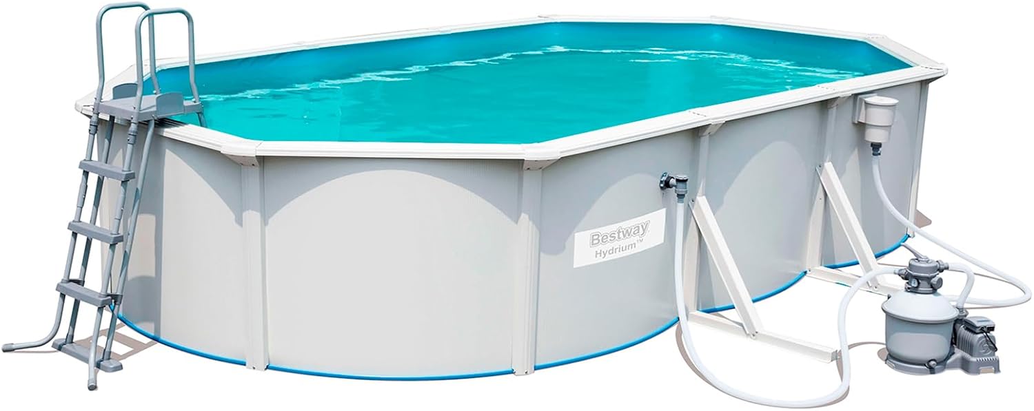 Bestway Hydrium Piscina ovale 610x360x120 cm