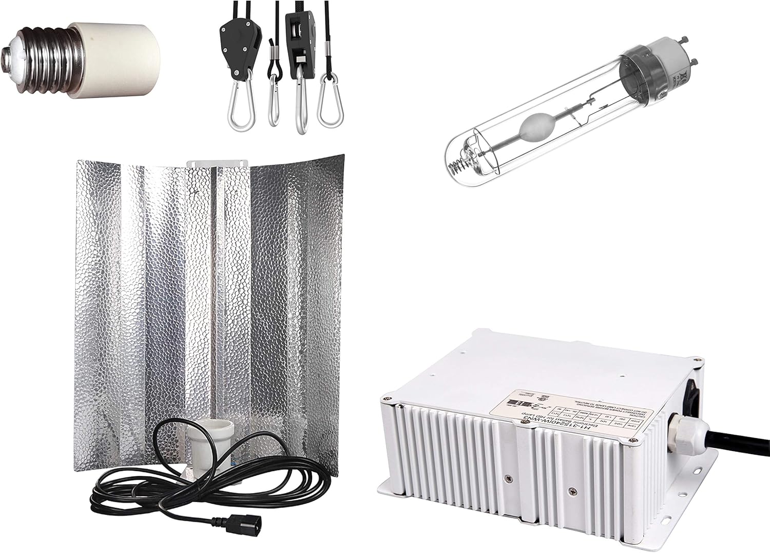 315 Watt Grow CMH Lampe: übertrifft LED/NDL/MH mit VSG, Reflektor und Leuchtmittel