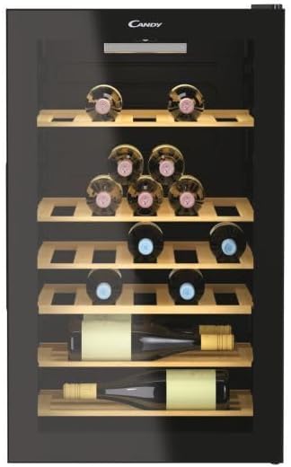 Wine Rack 41 Bottles 6 Shelves Class G Black – CWC 150 MHF