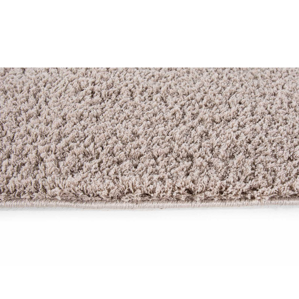 HOMCOM Hochflorteppich Beige 120 x 170 x 2,6 cm