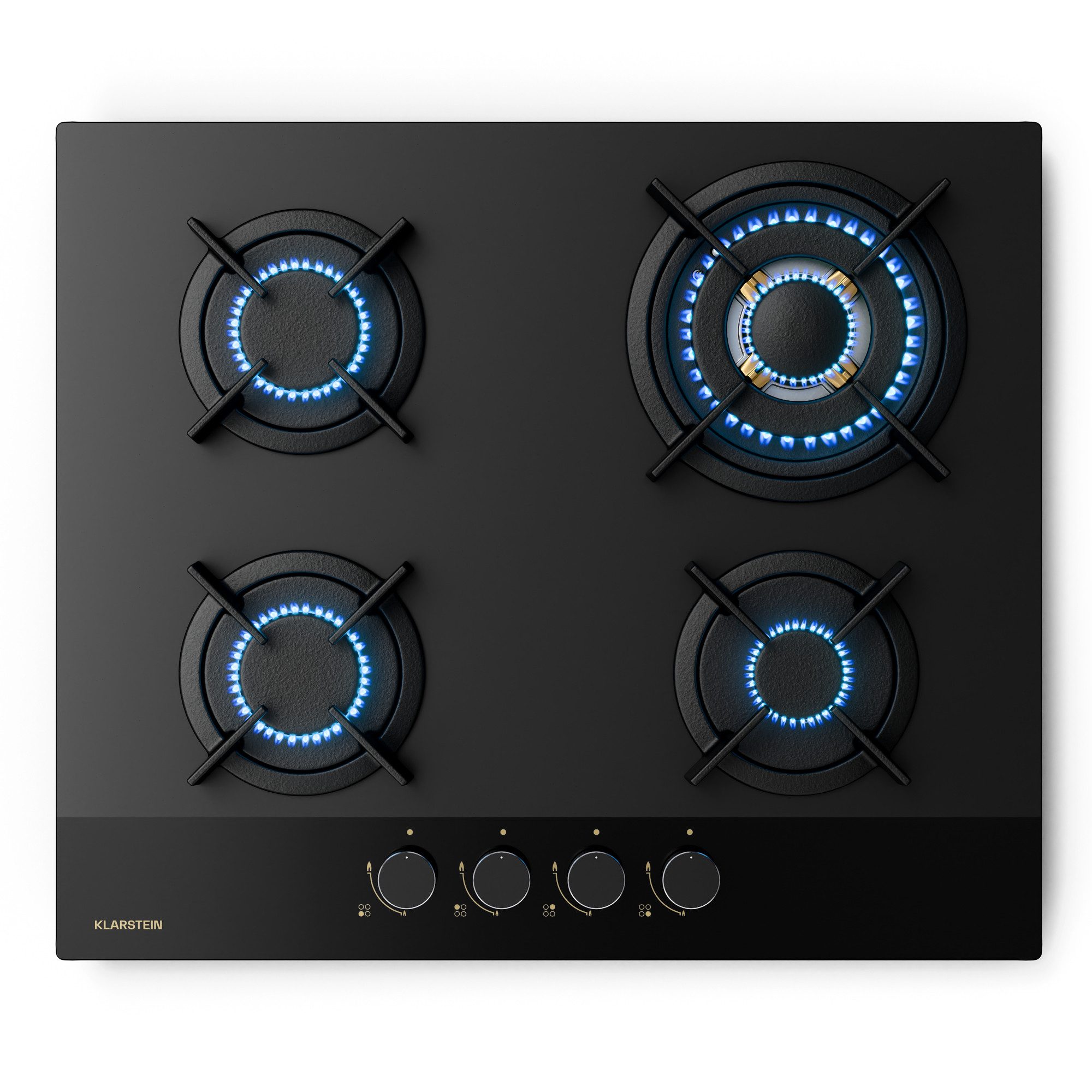 Gas-Kochfeld Goldflame Nano Matte