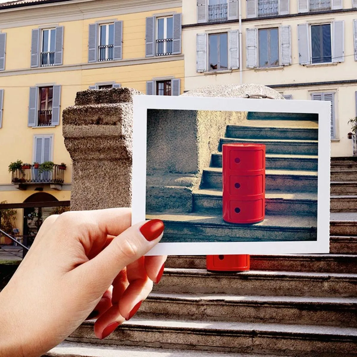 Kartell Componibili Classic Mobiletto a 3 Ripiani – Design Iconico e Funzionale