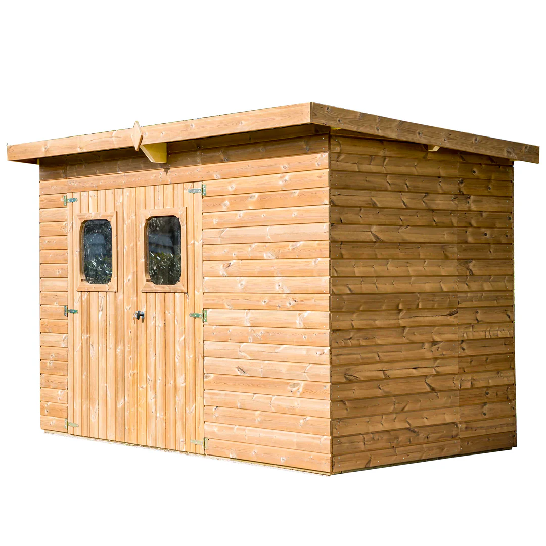 Casetta in legno da giardino  da 2,76 x 1,8 m con copertura in acciaio
