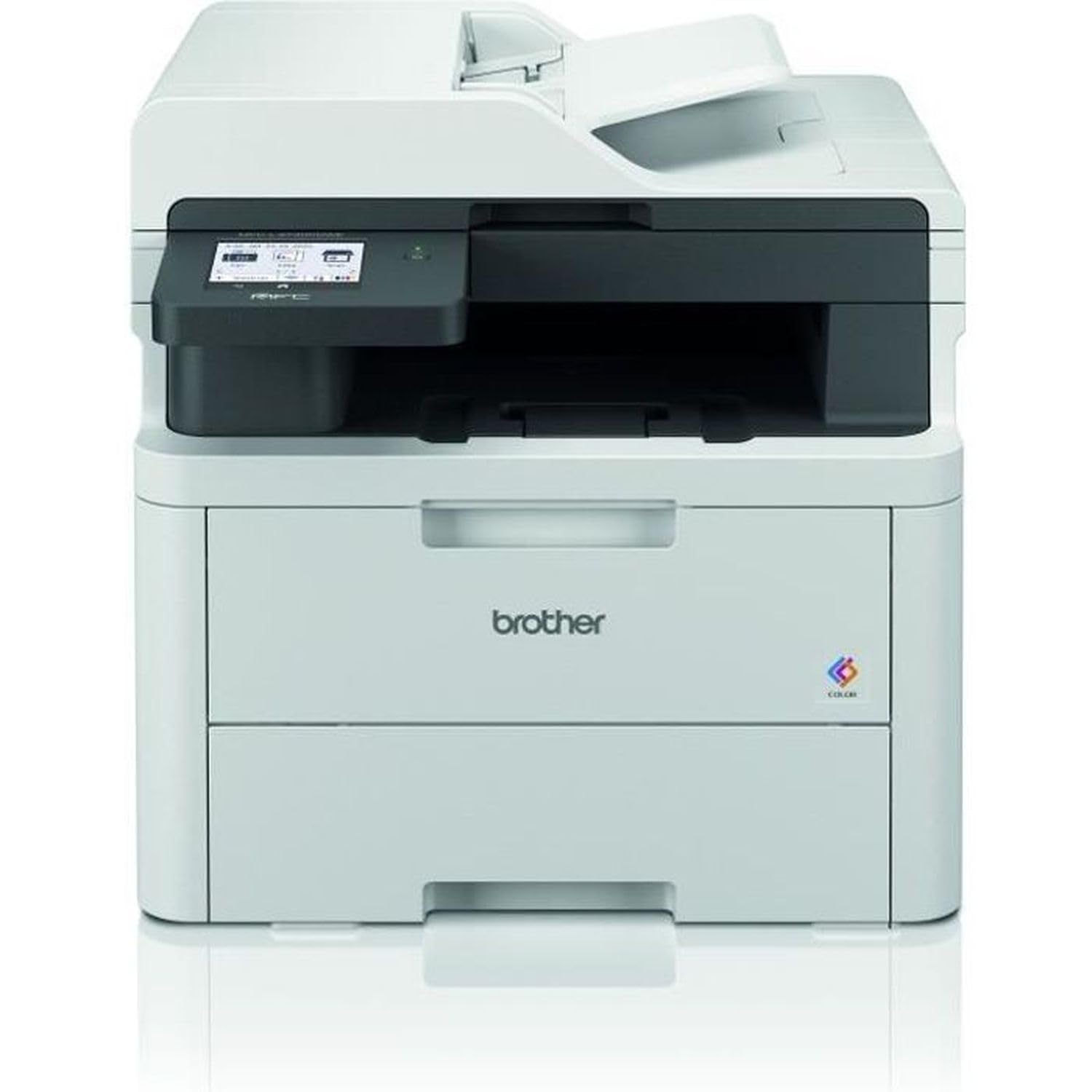 Farb-LED Multifunktionsdrucker MFC-L3740CDWE mit Drucken, Scannen, Kopieren und Faxen, 18 Seiten pro Minute, Duplexdruck und 8,8 cm Touchscreen