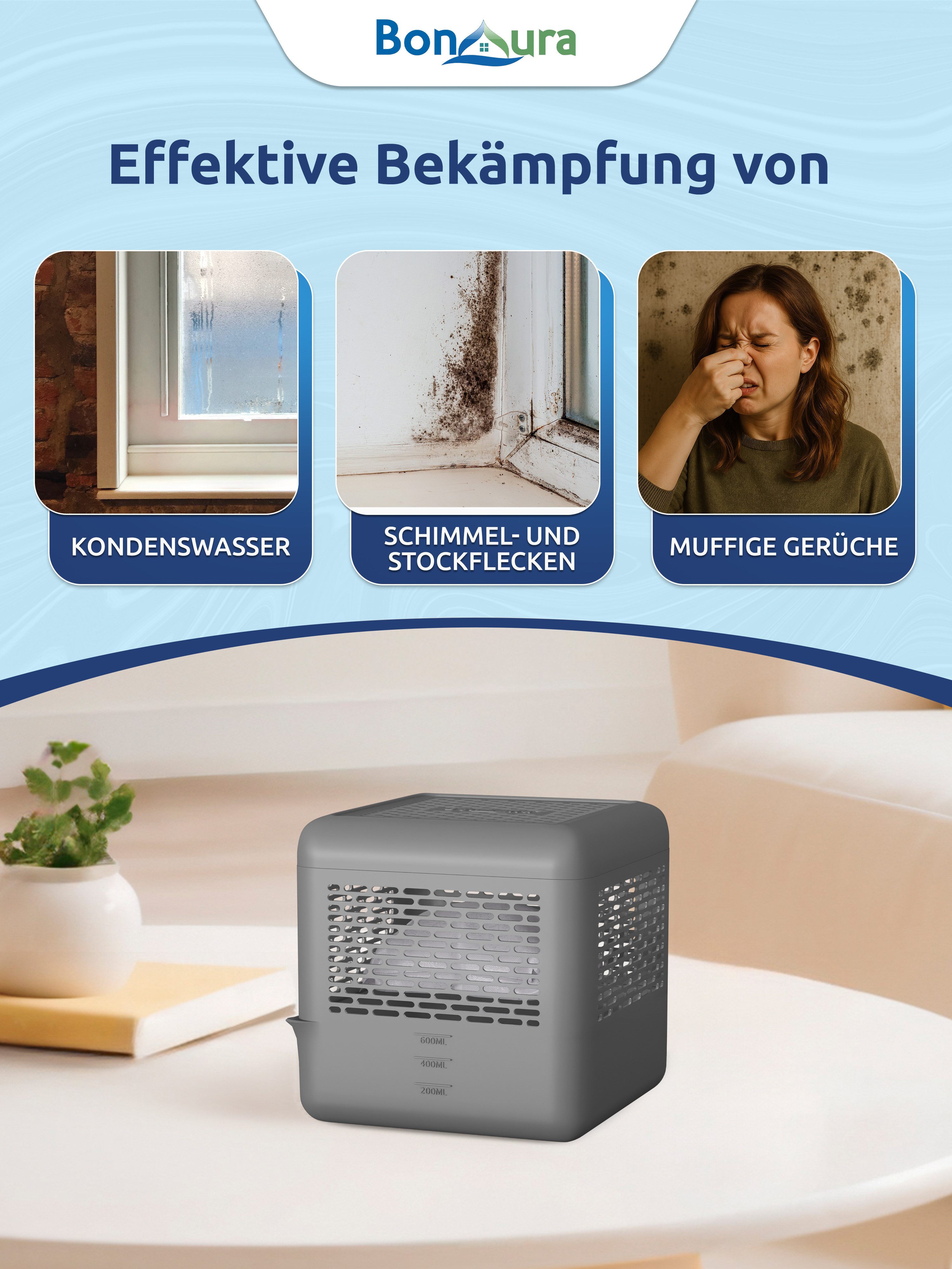 Luftentfeuchter ohne Strom
