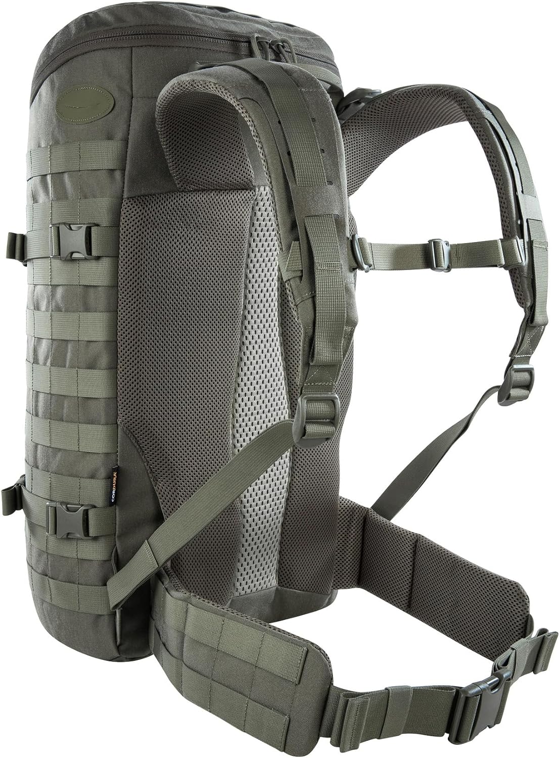 Tasmanian Tiger TT Base Pack Top Load 30 Modularer, erweiterbarer Einsatz-Rucksack 30L Volumen, Trekking-Rucksack mit Molle-System und abnehmbarem Hüftgurt