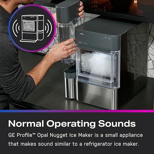 [$106.39 Today Only] GE Ice Maker - 38 lbs/day + Free Ice Bucket & Scoop