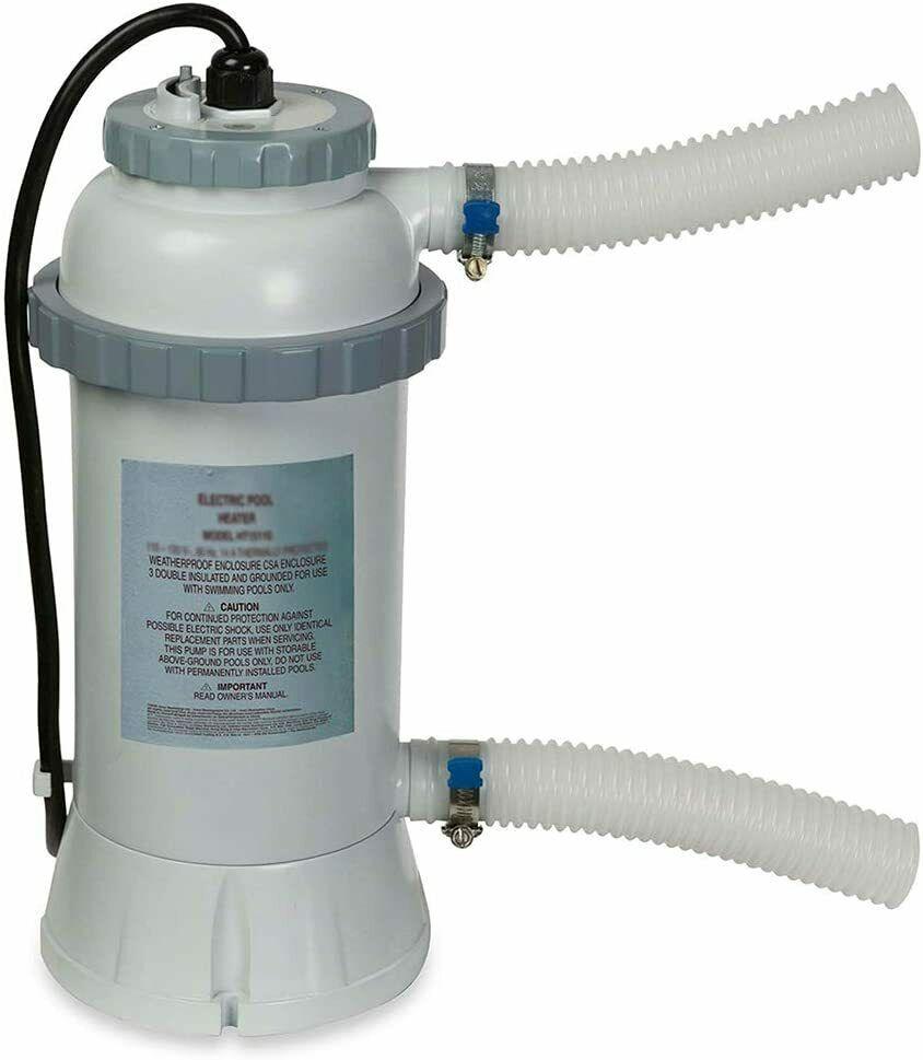 Intex 28684 Electric Pool Heater, 3000W, for Above Ground Pools up to 179 7/8in, Auto Shut off