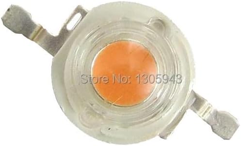 1000 Stück LED 0,5 W 1 W 3 W 3 V 35 mli 45 mli Hochleistungs-Lampenperlen Warmweiß Blau Rot Grün Gelb Rosa RGB-Chip für Leuchtmittel (Farbe: Grün, Größe: 3 W, 45 ml, 700 mA)