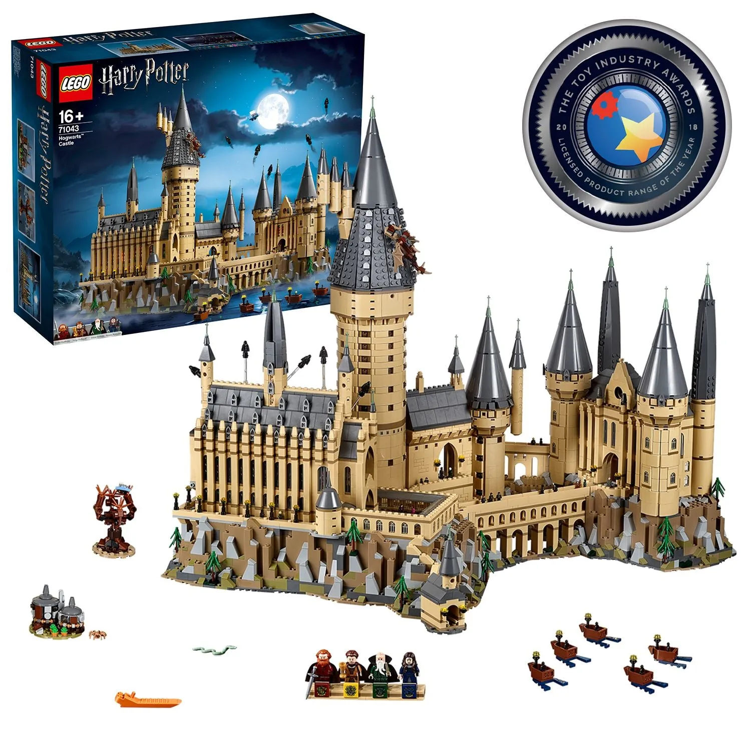 2025 LEGO Het Kasteel Zweinstein 71043 Harry Potter C Met meer dan 6000 stenen