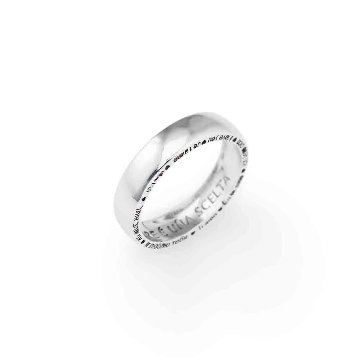 Anello Amen argento fede