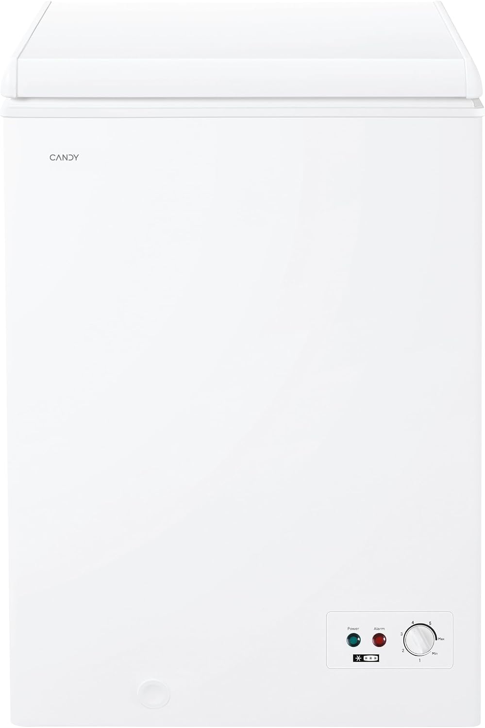 Candy Artico, CCHH 100E, Congelatore a pozzetto, Libera Installazione, 97 Litri, 39/C dB, Funzione Artico, Connesso, Bianco, AxLxP 84,5x54,5x49 cm [Classe di efficienza energetica E]