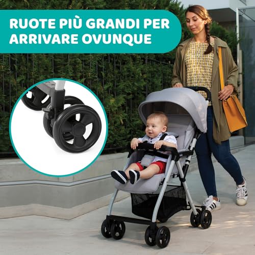 Chicco Ohlalà 3 Passeggino Ultraleggero Da 0 Mesi A 15 Kg, Blu Petrolio,101 X 81 X 47 Cm : Prima infanzia
