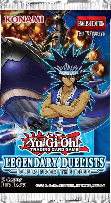 Yu-Gi-Oh! Booster Pack - Legendary Duelists: Duels From The Deep (1st Edition)