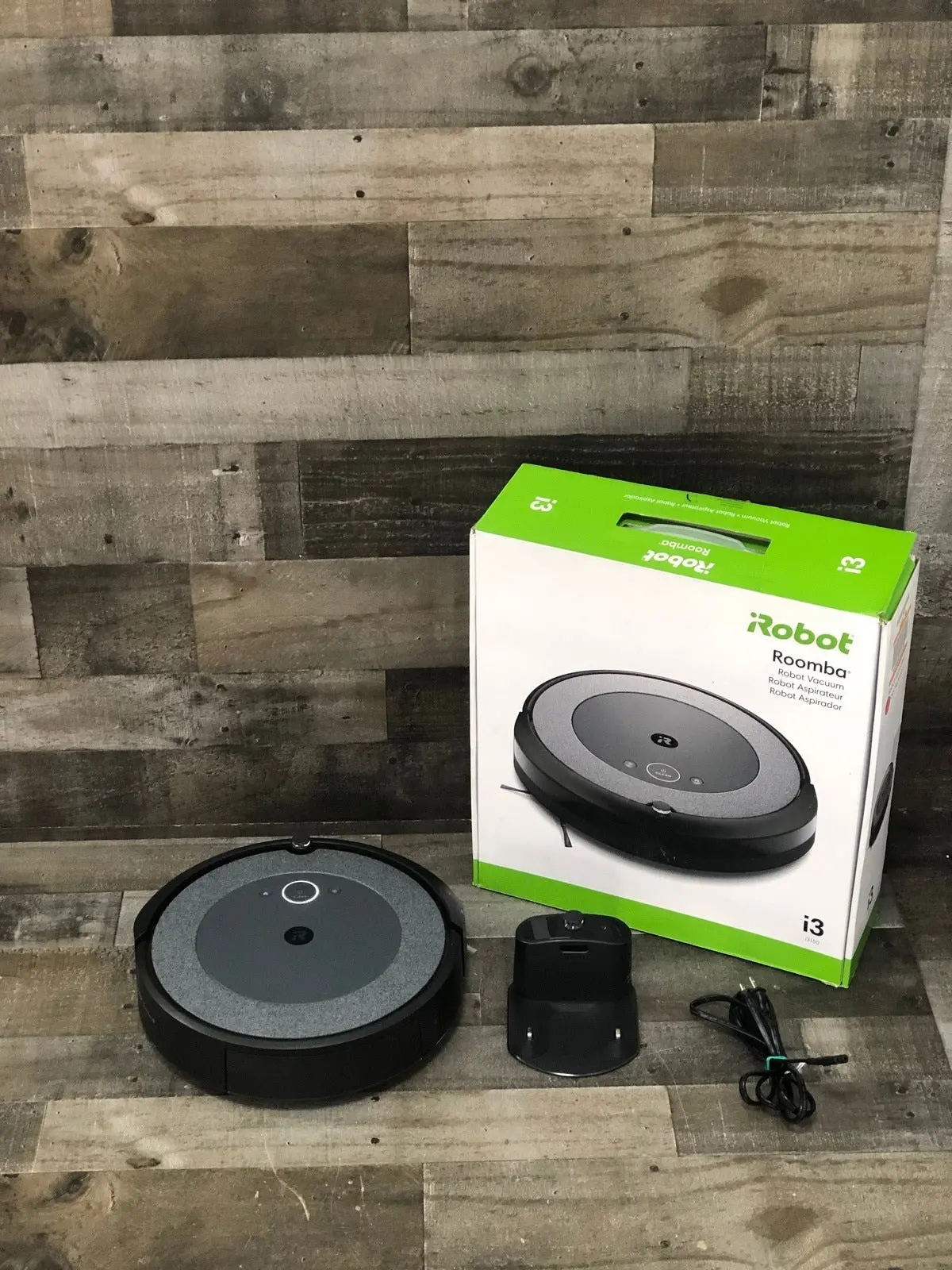 iRobot Roomba i3 EVO Wi Fi Connected Robot Vacuum with Smart Mapping, Works with Google (Renewed)