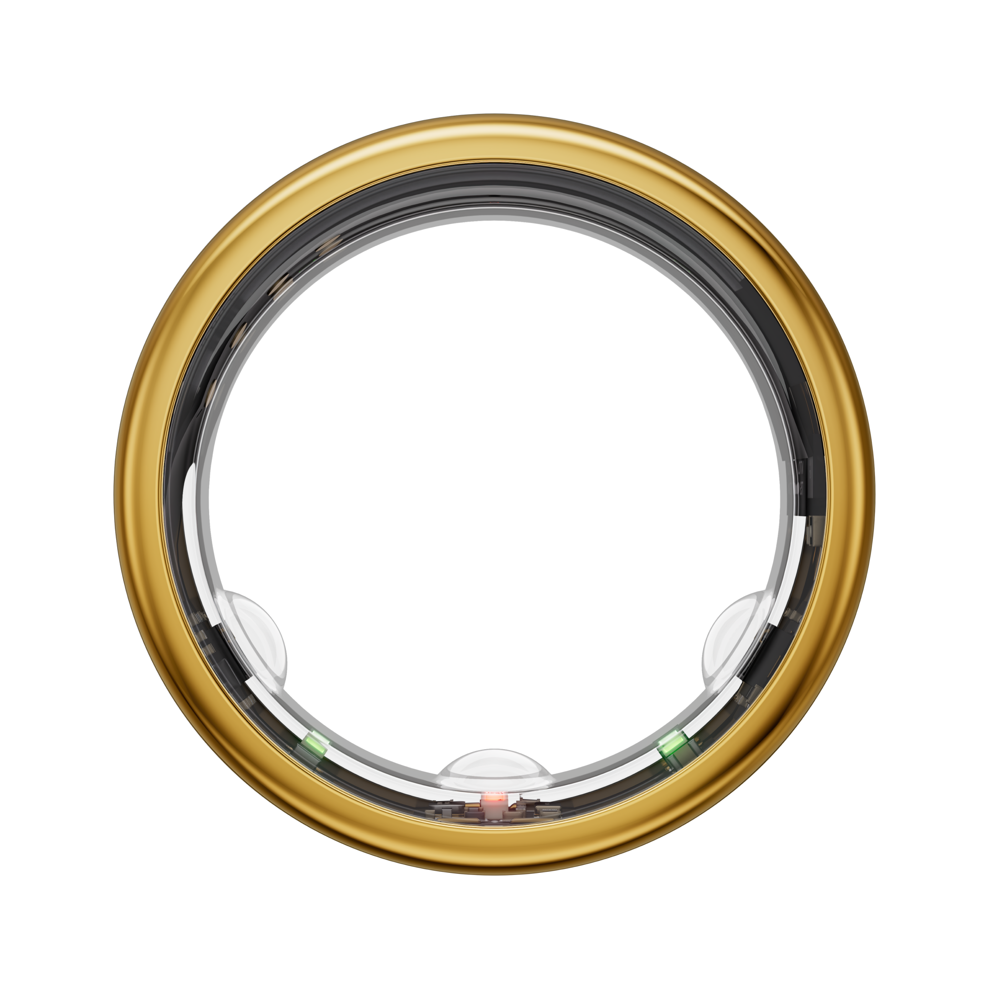 Oura Ring Gen3 Horizon - Misura 7, Gold | Monitora sonno, frequenza cardiaca e fitness - Batteria fino a 7 giorni - Compatibile con iOS/Android - Provalo con il kit di misurazione Oura