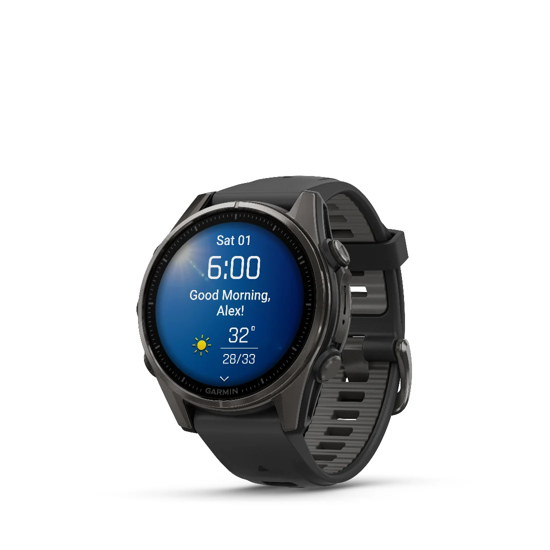 Orologio Garmin Fenix8 Amoled 43mm Titanium Carbon 010-02903-21