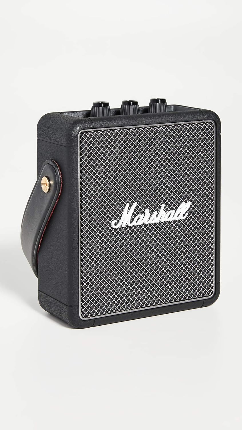 Marshall Stockwell II Portable Bluetooth Speaker - Black&Brass