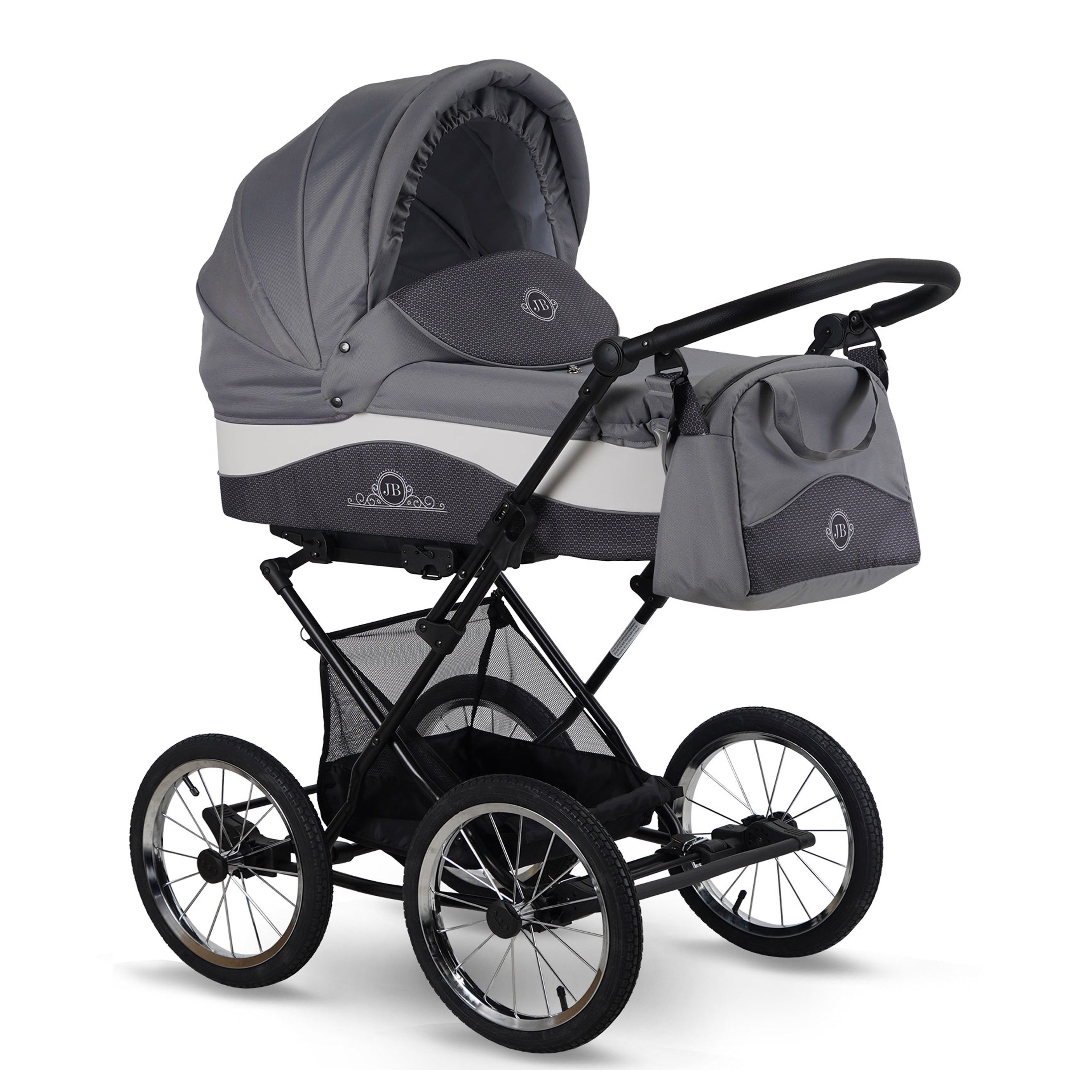 Kombi-Kinderwagen Juliet 2 in 1 inkl. Sportsitz und Zubehör in 6 Farben