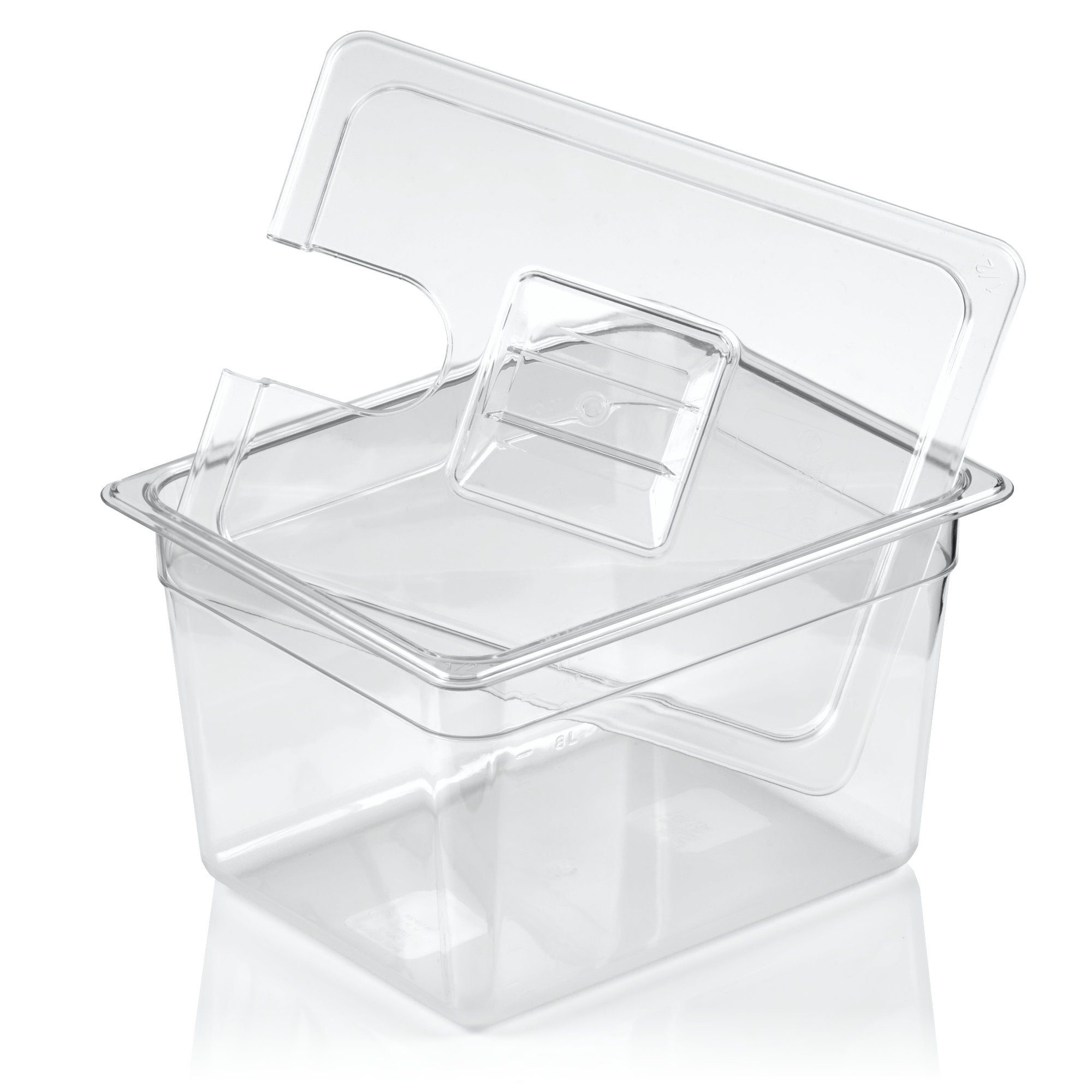 Sous-Vide Garer Sous Vide Set, GN Behälter inkl. Deckel und Gestell, Verstellbar