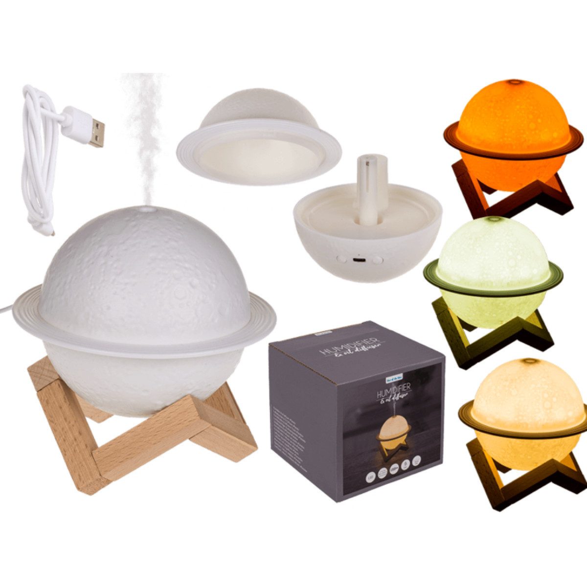 Luftbefeuchter Luftbefeuchter/Öl-Diffuser, Planet