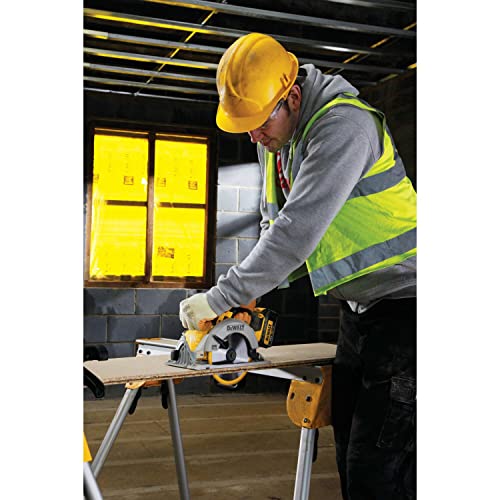 DeWalt DCS391NT XJ Sega circolare a batteria, in valigetta TSTAK senza batteria e caricabatterie, 18 volts : Amazon.it: Fai da te