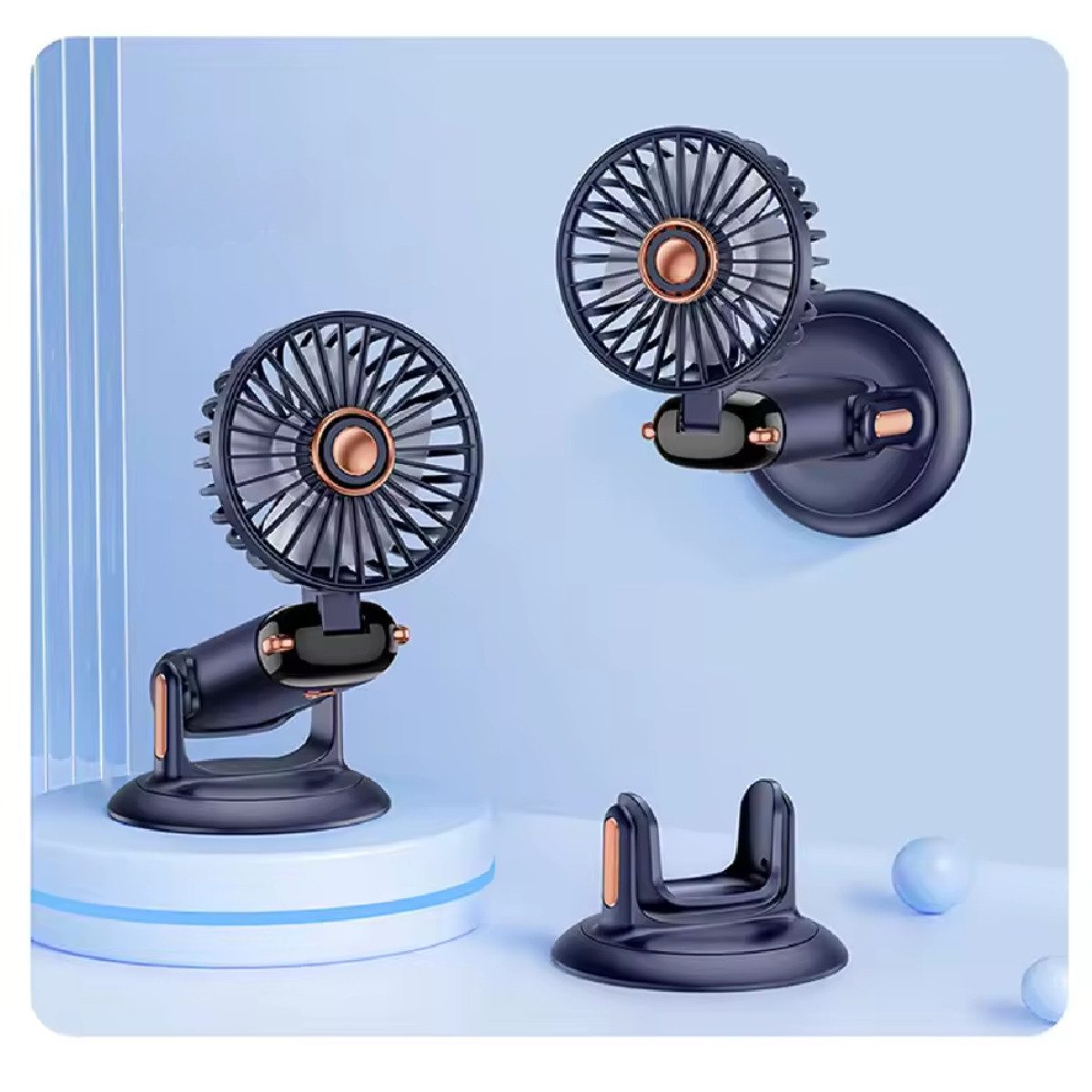 Handventilator Tragbarer Mini USB Ventilator, Faltbarer USB Ventilator für outdoor