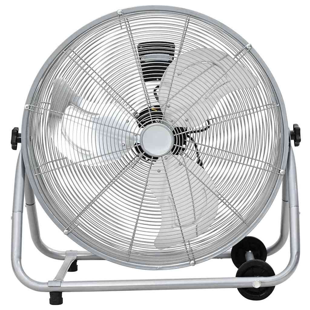 Bodenventilator 73 x 42 x 70 cm Trommelventilator mit Rad 73x42x70 cm Aluminium