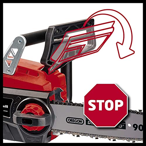 Einhell Elettrosega a Batteria GE LC 18/25 Li Power X Change, Ioni Litio, 18 V, 25 cm Lunghezza Barra, Lubrificazione Automatica della Catena, incl. 4 Ah Batteria e Caricabatteria : Amazon.it: Giardino e giardinaggio