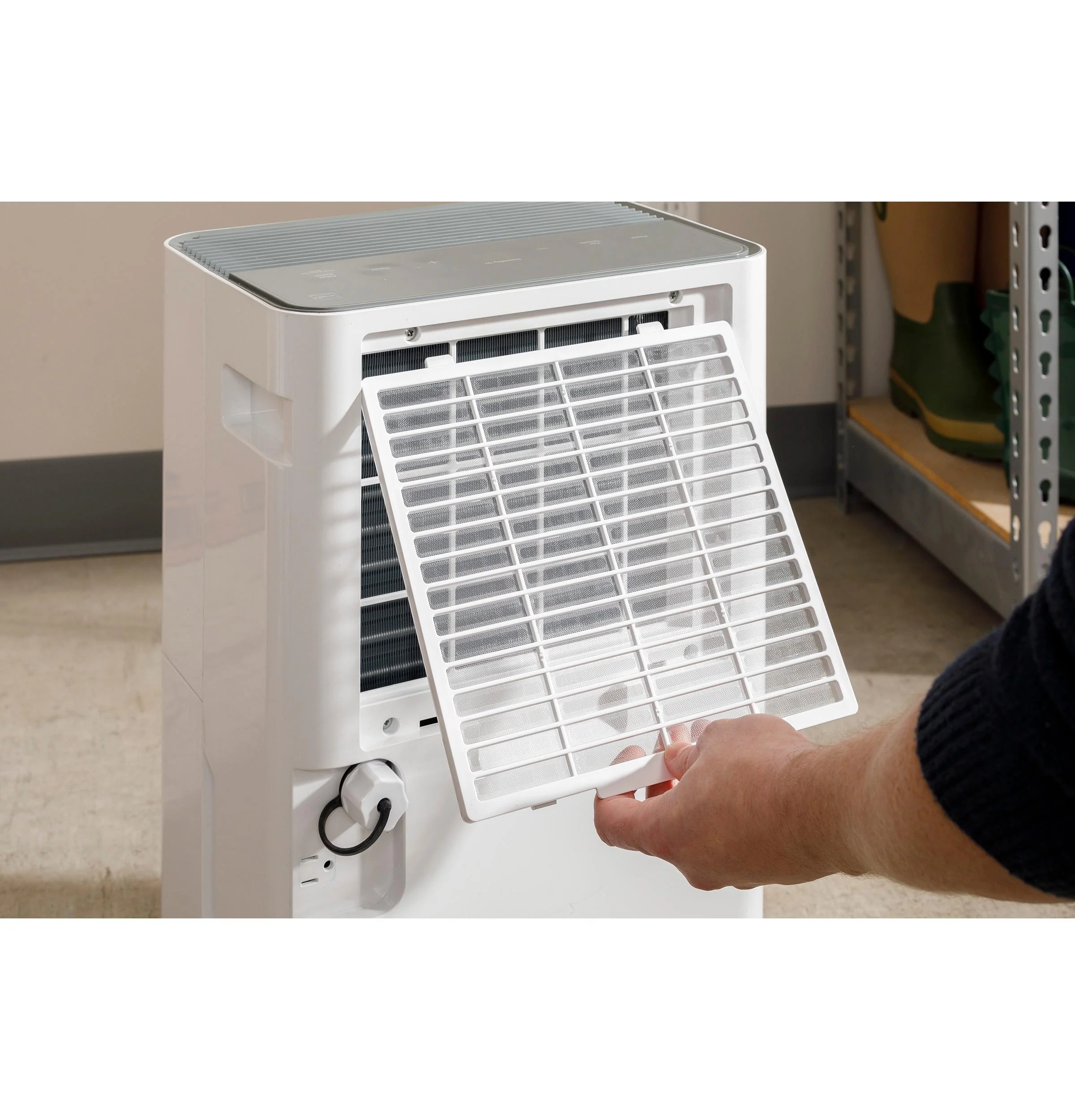 2025 Ge Appliances ADYR35LC Ge? Draagbare Energy Star? Ontvochtiger van 35 Pinten met Smart Dry-functie voor Zeer Vochtige Ruimtes