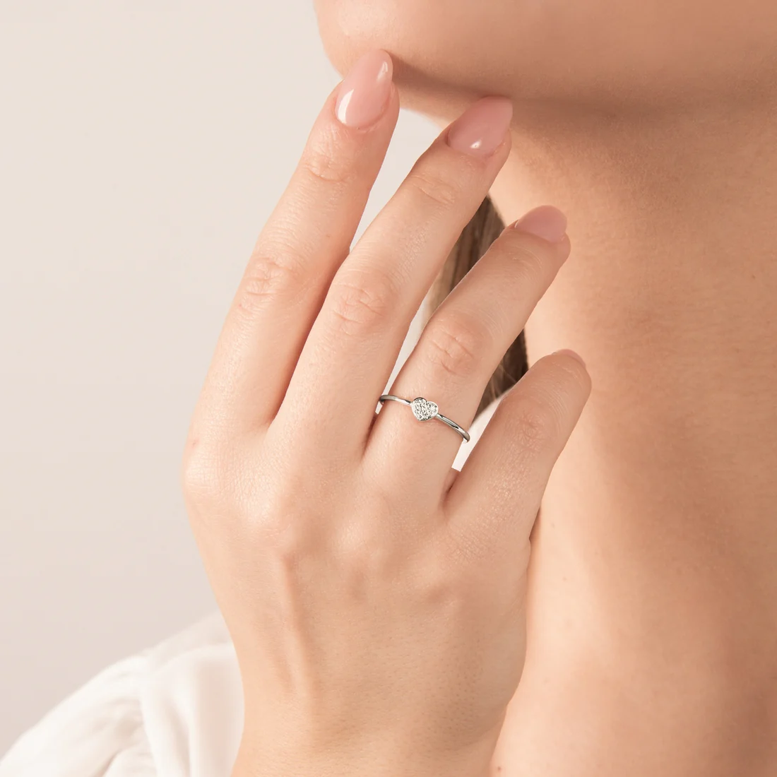 Anello Mirco Visconti Gioielli cuore in brillanti Z666/10