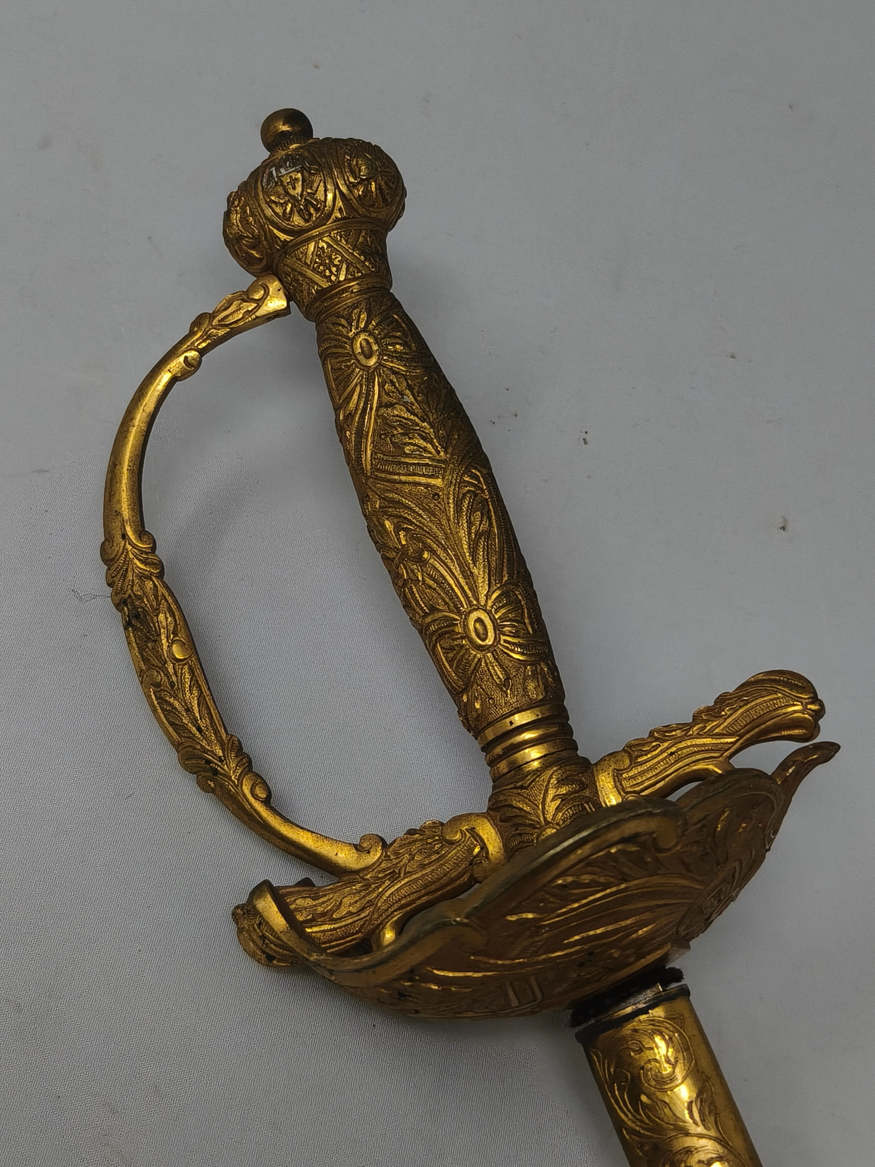 Spanish diplomatic dress sword