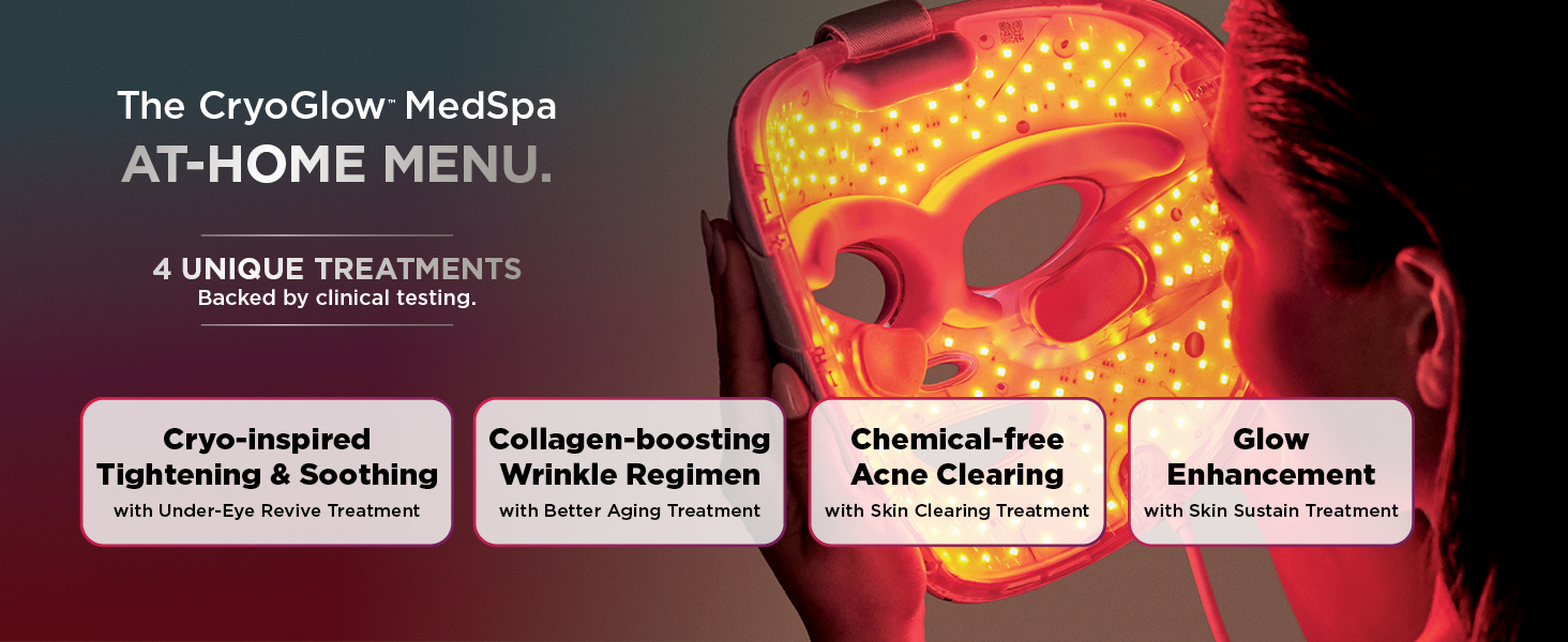 Shark Cryoglow; Skincare; device