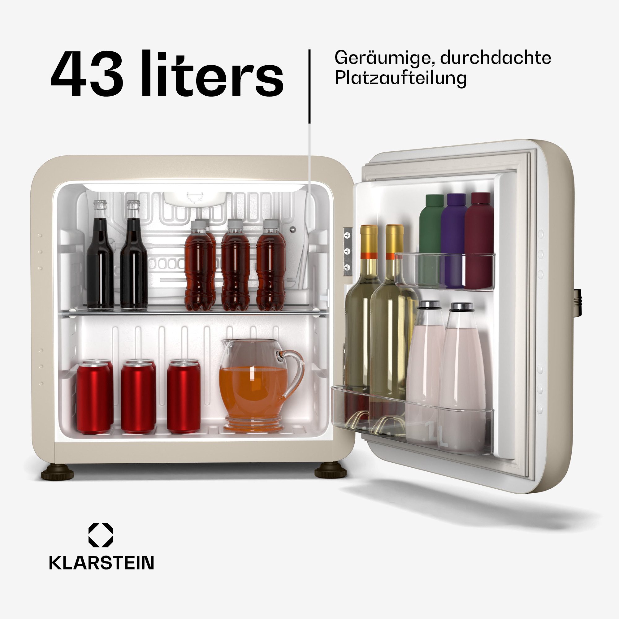 Table Top Kühlschrank Audrey Evo Mini Fridge 43