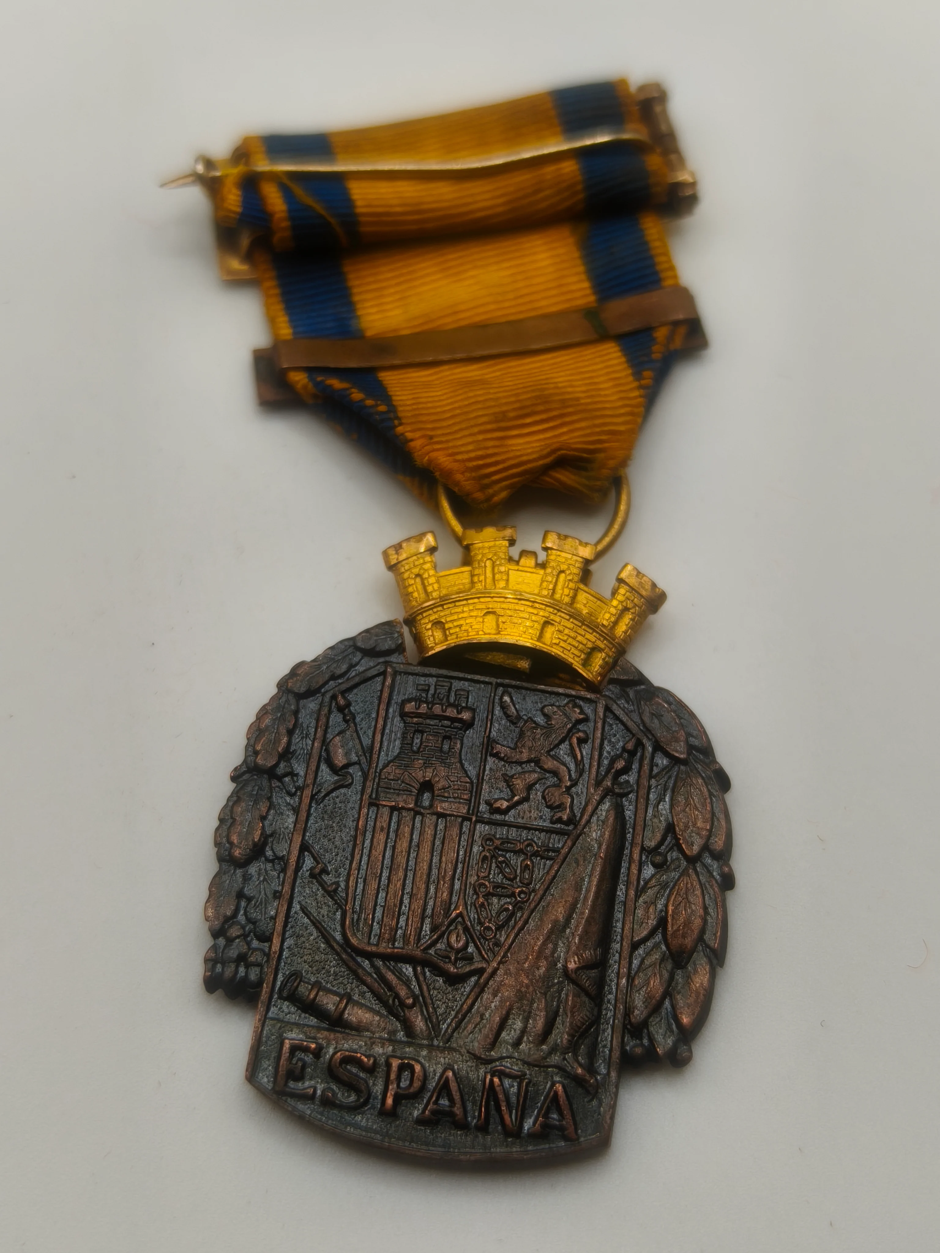 Medalla Voluntarios de Cuba Modelo II Rep��blica