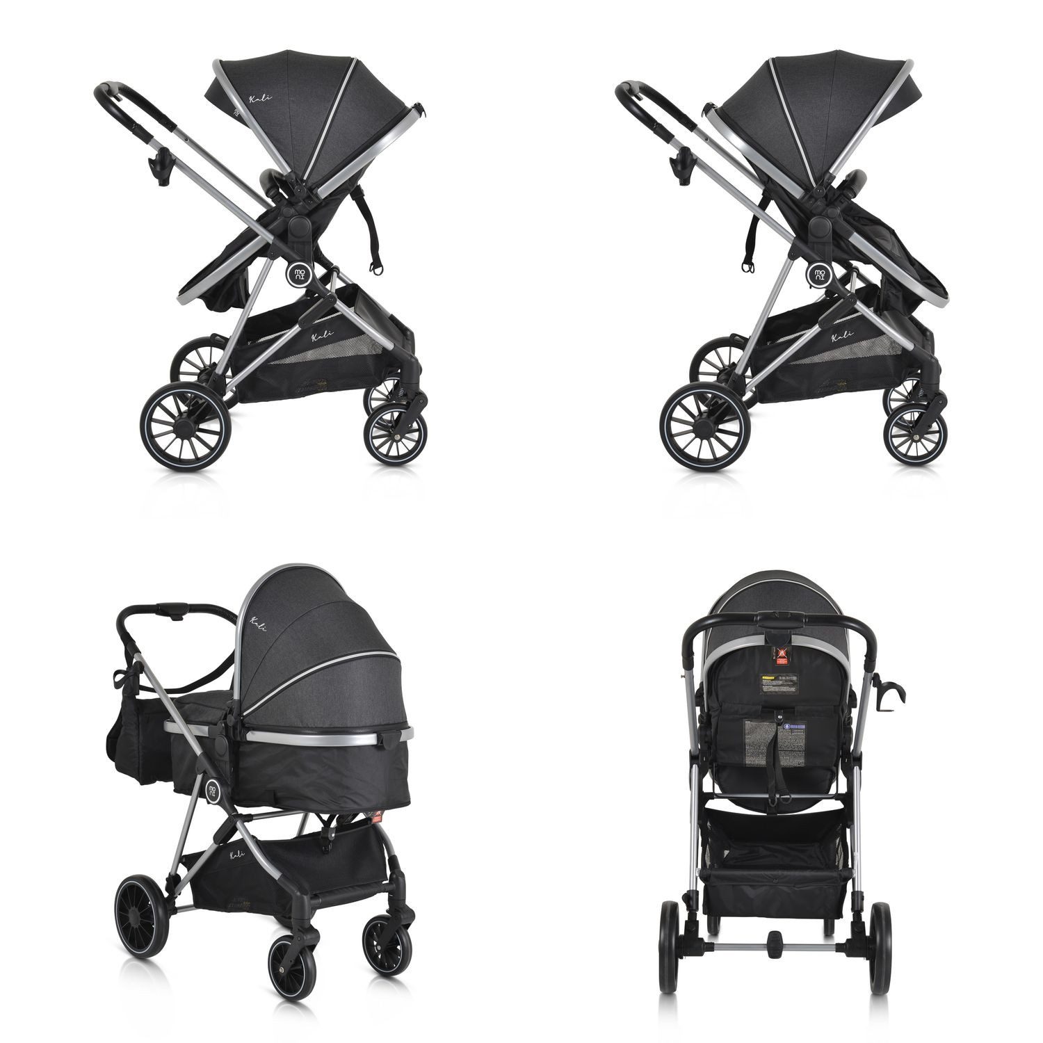 Kombi-Kinderwagen Kinderwagen 2 in 1 Kali 22 kg