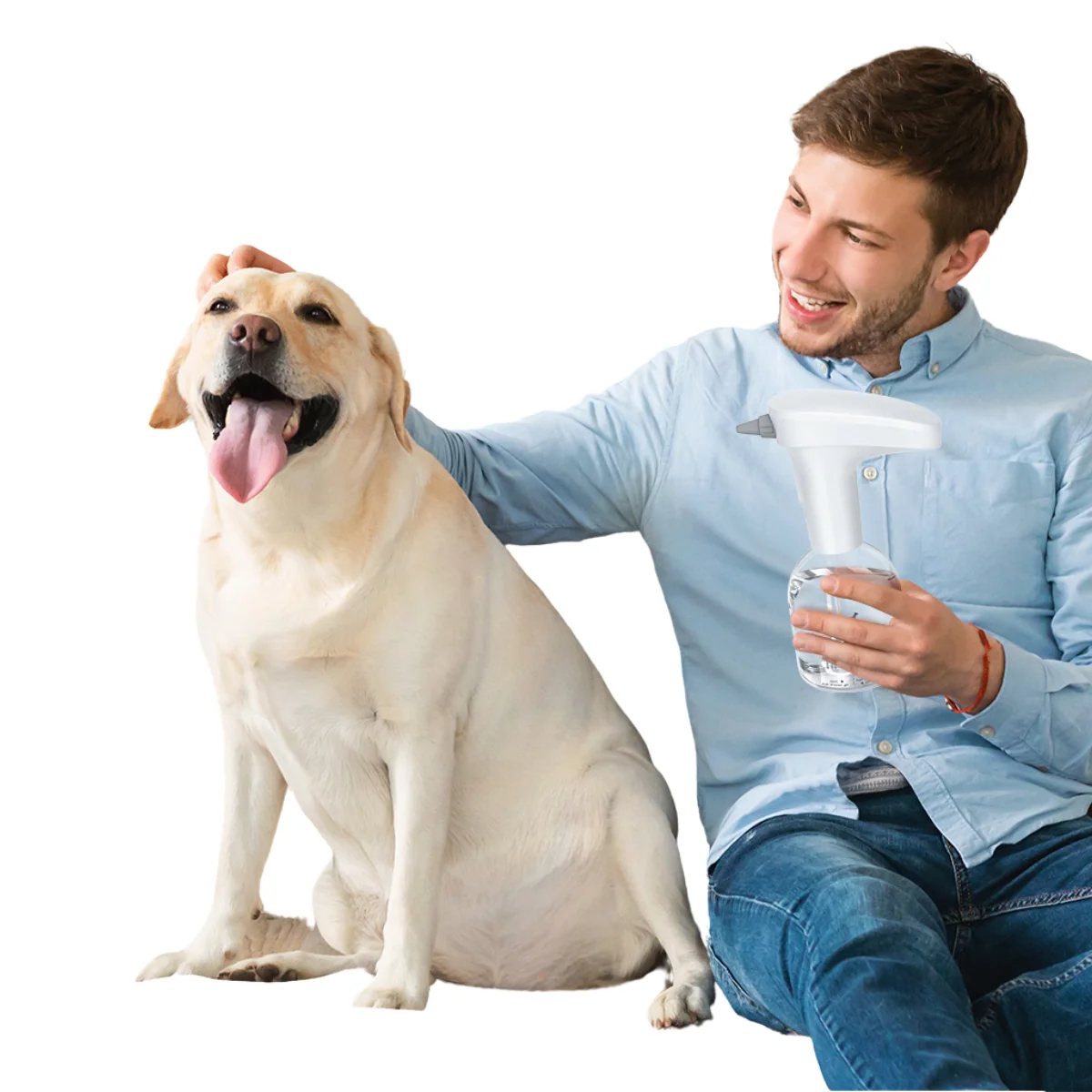 Automatic Pet Soap Dispenser with Whisper-Quiet Motor & Adjustable Nozzles