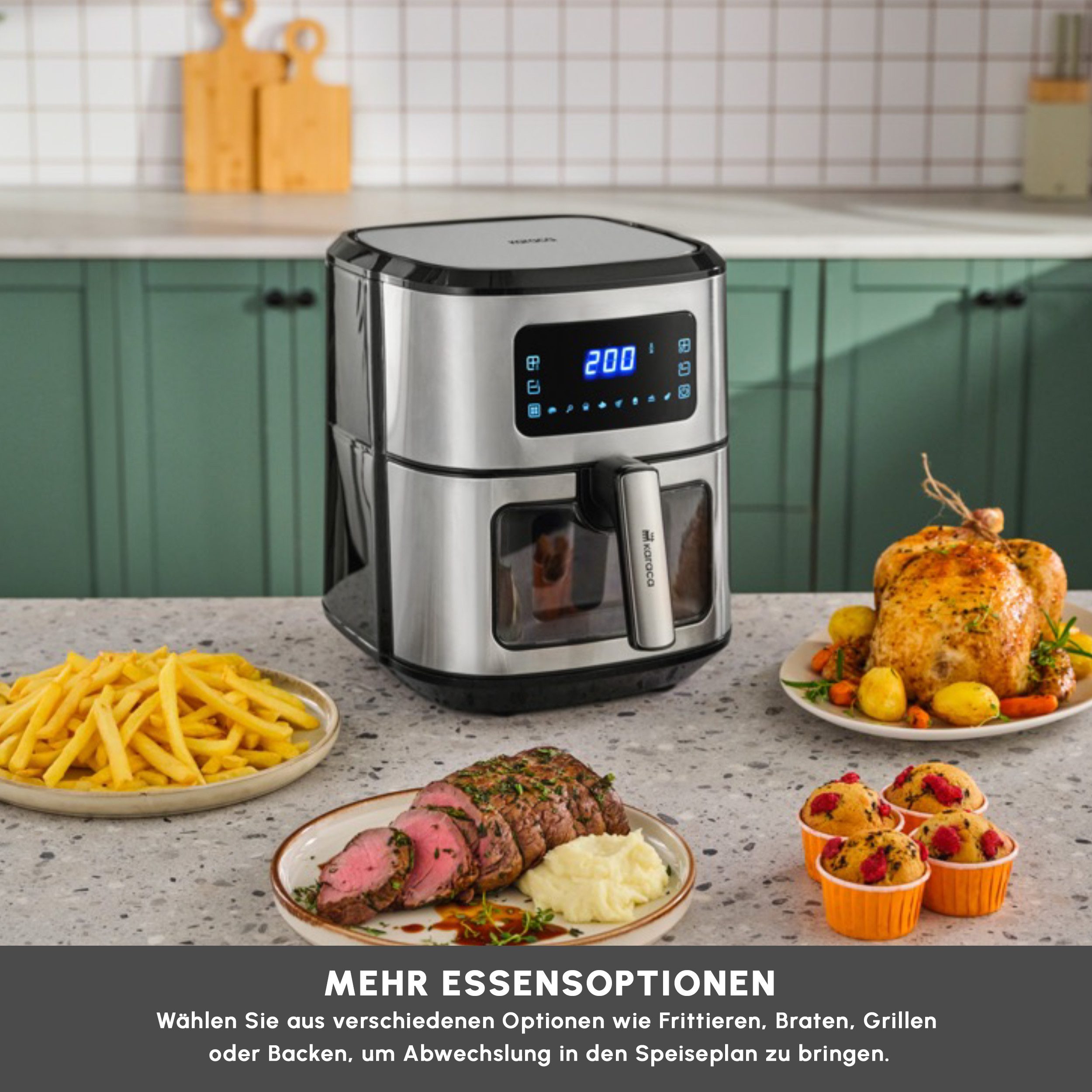 Heißluftfritteuse