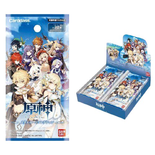 Genshin Impact Metal Card Collection - Pack