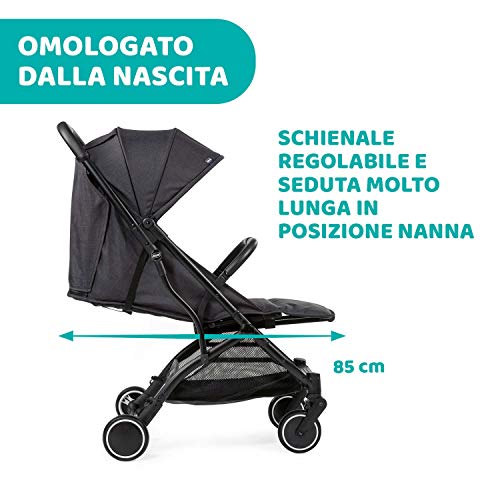 Chicco Trolley Me Passeggino Leggero da 0 Mesi a 15 kg, Passeggino Reclinabile e Pieghevole con Funzione Trolley, Chiusura Compatta, Parapioggia e Cappottina Estendibile, Stone : Amazon.it: Prima infanzia