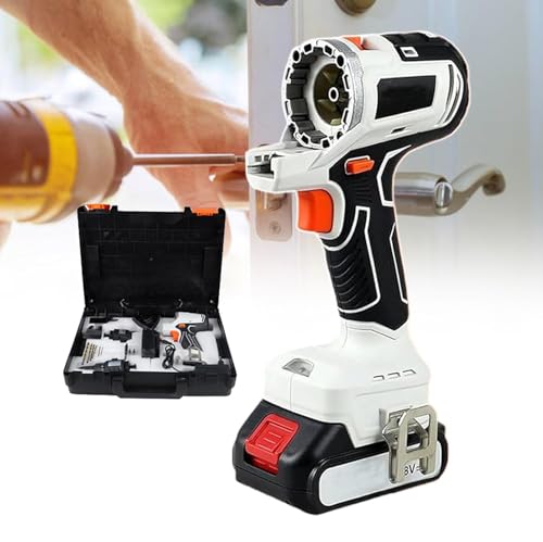 Un ClicSet Di Utensili Per La Lavorazione Del Legno Senza Fili 10 In 1, Kit Combinato Di Utensili Elettrici Senza Spazzole Con Batteria Da 4,0 Ah Per Progetti Fai Da Te Versatili, Smontaggio Con : Amazon.it: Fai da te