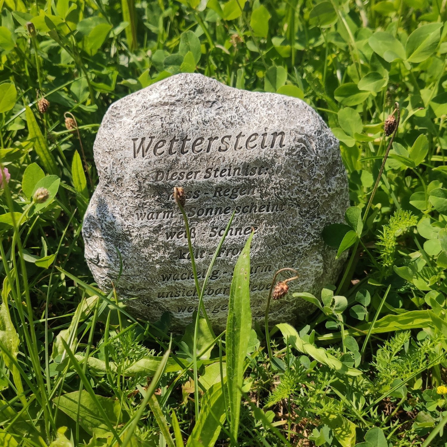 Wetterstation Wetterstein Wetterstation mit lustiger Gravur