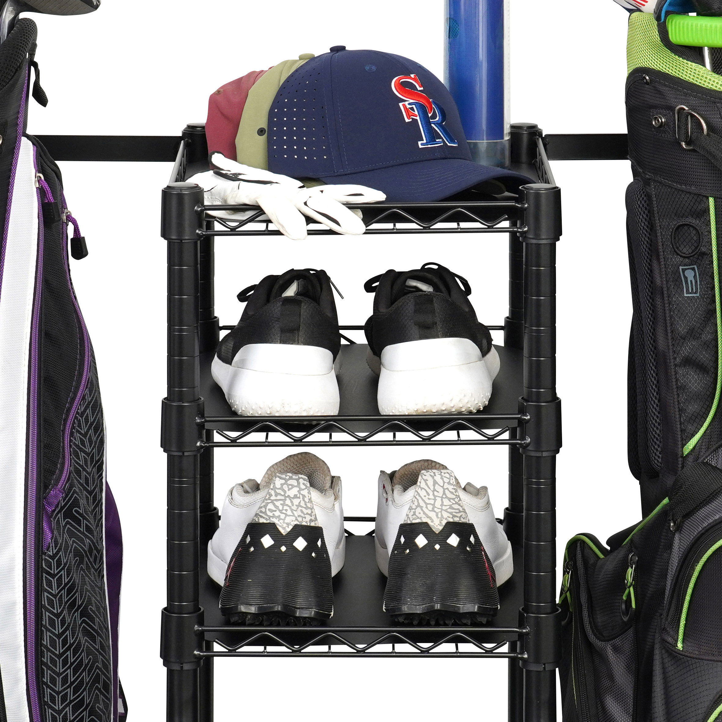 SafeRacks Golf Bag and Equipment Storage Rack