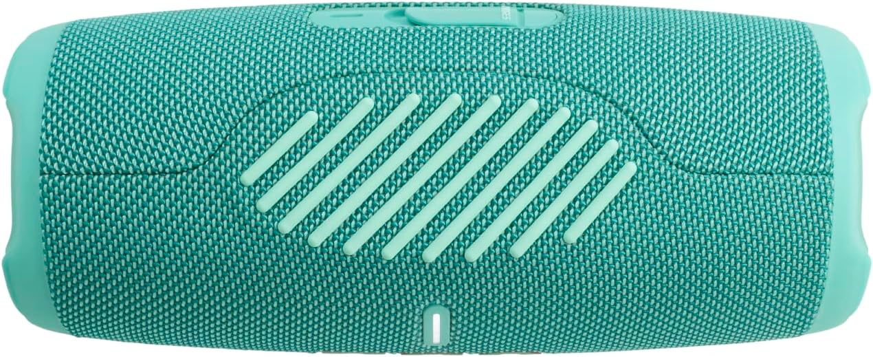 JBL Charge 5 Bluetooth-Lautsprecher in Schwarz �C Wasserfeste, portable Boombox mit integrierter Powerbank �C Eine Akku-Ladung f��r bis zu 20 Stunden kabellosen Musikgenuss