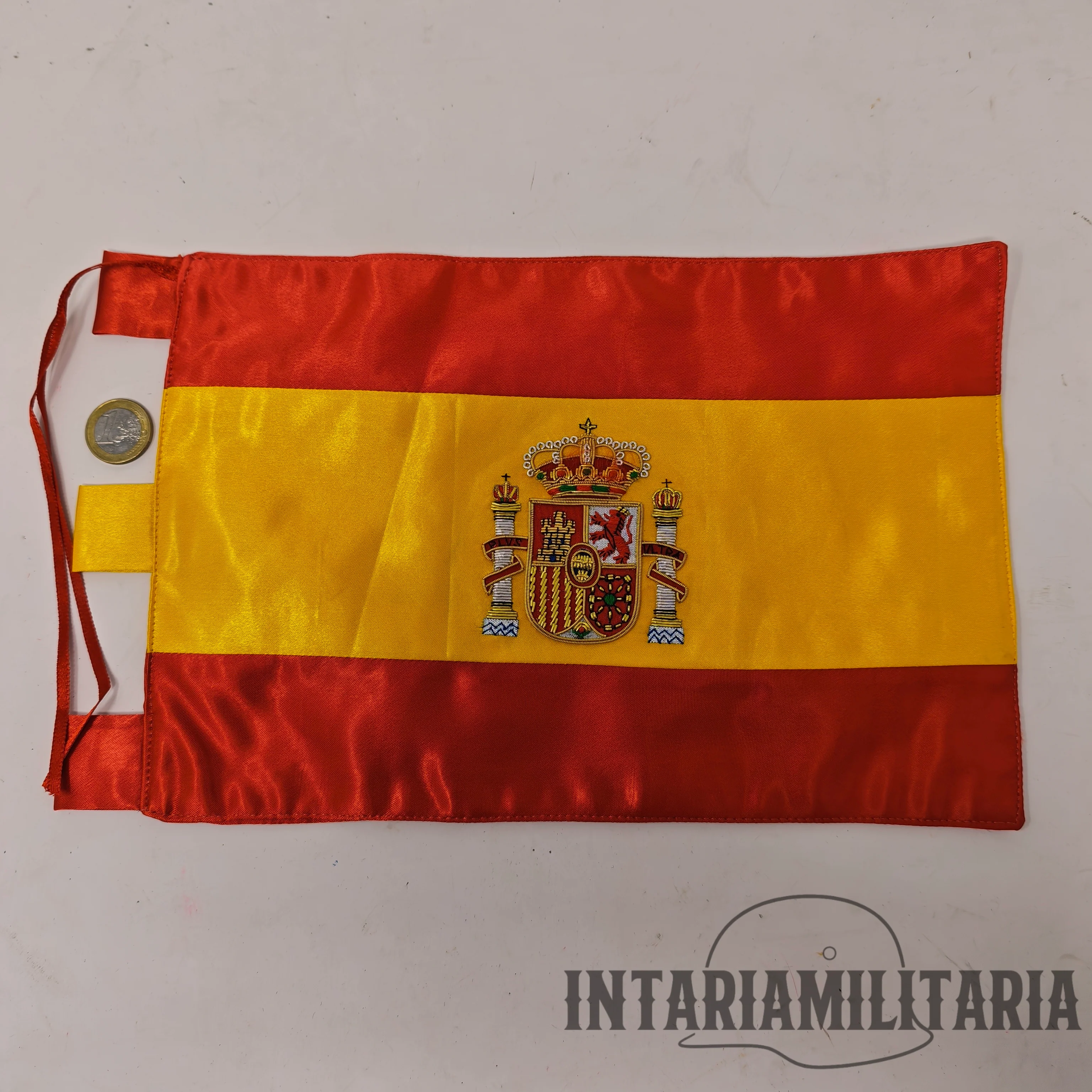 Bander��n despacho escudo constitucional. Espa?a