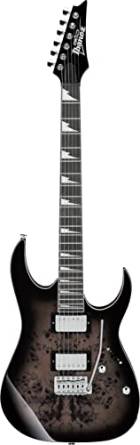 Ibanez Gio GRG220PA1 BKB Transparent Brown Black Burst   Chitarra elettrica : Strumenti Musicali
