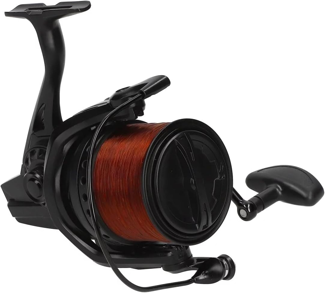 Mostal Karpfencombo Big Pit 8000 + CR 8 Carp 12ft 3,50lbs + Schnur Karpfen Angelset