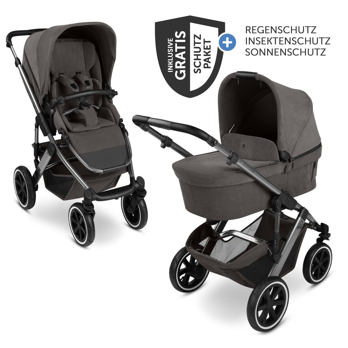 Kombi-Kinderwagen Salsa 5 Air - Almond