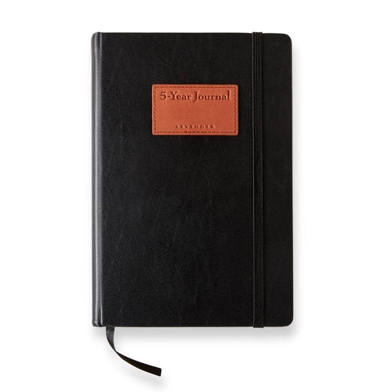 Levenger - Luxe Leather 5-Year Journal 5